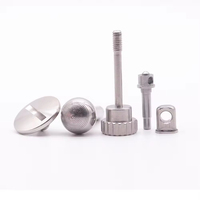 Goupille en acier inoxydable à tête plate avec trou, goupille de positionnement cylindrique à dents de fleur