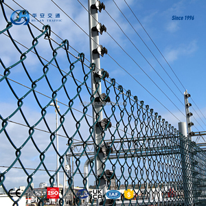 OEM ODM tùy chỉnh dây khai trương Đường kính dây mạ kẽm màu xanh lá cây sơn Hàn lưới Chuỗi liên kết hàng rào lưới cho lĩnh vực thể thao - Product Image 5