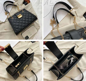 Sac à main minimaliste carré pour femme, sac à bandoulière pour femme, sac à main - Product Image 3