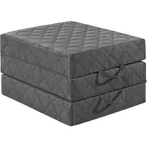 Singal Chất Lượng Tốt Bộ Nhớ <span class=keywords><strong>Foam</strong></span> Giường Gấp Đi Nệm Nguồn Trong Giá Thấp - Product Image 4