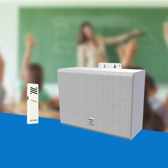 SPON Public Address System Audio Wall All Weather Smart IP POE Neodymium 4 Ohm PA Speakers