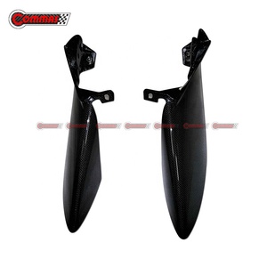 Clapets d'admission d'air latéraux de style OEM en fibre de carbone sèche de qualité supérieure pour Ferrari 488 - Product Image 6