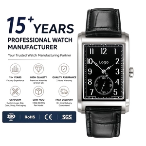 Reloj Automático de Lujo para Hombre, Marca de Lujo, Caja Cuadrada de Acero Inoxidable de 32 mm, Personalizado OEM ODM, Relojes Mecánicos Seagull ST1700 para Unisex - Product Image 1