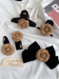 Hàn Quố<span class=keywords><strong>c</strong></span> Thanh Lịch Camellia Đổ Xô Tó<span class=keywords><strong>c</strong></span> Claw Clip Đàn Hồi Cao Nhựa Tó<span class=keywords><strong>c</strong></span> Ban Nhạ<span class=keywords><strong>c</strong></span> Phụ Kiện Cho Phụ Nữ - Product Image 4