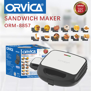 ORVICA Cross-border Sandwich <b>Maker</b>, 12-in-1 Breakfast <b>Maker</b>, Multifunctional Multi-plate Home Donut and <b>Waffle</b> <b>Maker</b> - Product Image 5