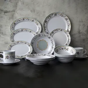 Sebest Nieuw Te Ontwikkelen Melamine Diner Set Selecteren Meerdere Vormen China Fabriek Melamine Platen