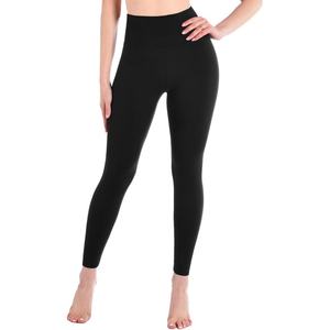 Leggings de Cintura Alta para Mujer, Tallas Grandes, Color Sólido, Estampado Reciclado, con Cordón Ajustable, Control de Calidad Estricto, 100% Personalizables con Logotipo - Product Image 6
