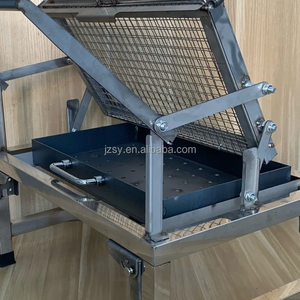Barbecue rotatif en acier inoxydable 304 360° °   Rôtissoire à poulet, poisson et <span class=keywords><strong>agneau</strong></span> pour le camping et la maison, assurant une cuisson uniforme - Product Image 4