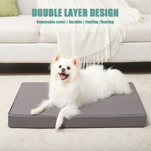 Estera de cama de espuma para mascotas, caja de huevos personalizada de fábrica, camas ortopédicas impermeables para perros con cubierta lavable extraíble para perros extra grandes - Product Image 4