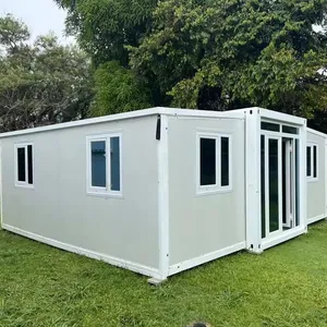 Nhà tiền chế tòa nhà 3 phòng ngủ sang trọng prefab mở rộng container nhà Tiny nhà đã sẵn sàng để tàu