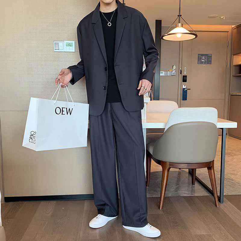 Men's Spring and Summer Leisure Handsome Korean Style Trendy Non ...
