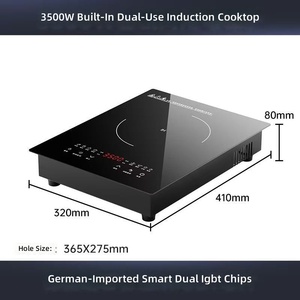Cuisinière à induction portable à brûleur unique, plaque de <span class=keywords><strong>cuisson</strong></span> électrique intégrée, alimentation <span class=keywords><strong>solaire</strong></span>/par batterie 220V pour usage domestique, friture et fondue - Product Image 3