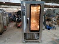 Four industriel de convection d'air chaud de 8 plateaux gaz/électrique pour la cuisson en vrac de boulangerie