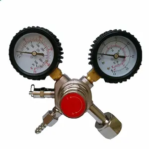 Heavy Duty Co2 Dual Gauge Regulator With one outlet