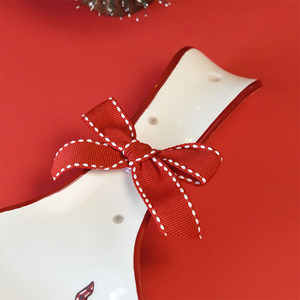 Porte-cuillère en céramique pour table à manger baguettes porte-serviettes Offre Spéciale transfrontalier série <span class=keywords><strong>nain</strong></span> de Noël - Product Image 5