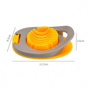 Modern <b>Kitchen</b> <b>Accessories</b> Stainless Steel Wire Egg Snipper and Quail Boiled Egg Divider 8 Blades Manual Kiwi Fruit Cutter - Product Image 1