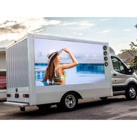 2023 publicité extérieur mur extérieur écrans d'affichage vidéo affichage Led camion Pantalla panneaux d'affichage portables P4 Led panneau