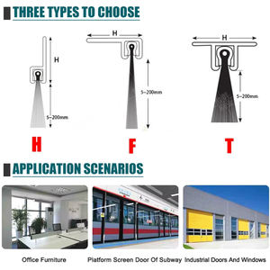 Fabrieksprijs Eenvoudig Te Monteren Garagedeur Veegt Nylon Weer Schuifdeur Afdichting <span class=keywords><strong>Strip</strong></span> Borstels 10M Borstelstrip - Product Image 3