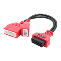 Enchufe de 16 pines + 32 pines a cables adaptadores de conector hembra OBD2 de 16 pines