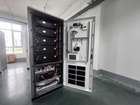 Armoire de batterie lithium-ion refroidie par air, industrielle et commerciale, 125 kW, 261 kWh, pour système de stockage d'énergie en conteneur