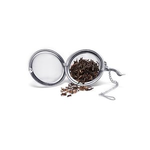 Stocked 4.5/5.5/7.5 Blooming Flower <strong>Tea</strong> Ball <strong>Infuser</strong> Stainer Set Chain Wholesales Kitchen Filter Mesh/Plastic/Metal/Silver - Product Image 5