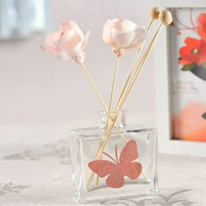 Diffuseur d'huiles essentielles <span class=keywords><strong>aromatique</strong></span>, bouteille en verre, personnalisé, huile essentielle, bâton de parfum, vente en gros, 50 ml - Product Image 6
