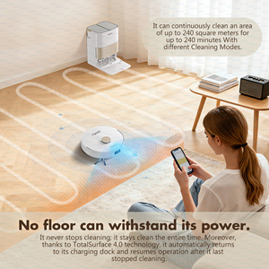 <b>Robot</b> Vacuum Cleaner Self-Emptying Powerful LDS Navigation Anti-tangle Sweeping & Mopping All-Room Cleaning Vaccume Clenar <b>Robot</b> - Product Image 3