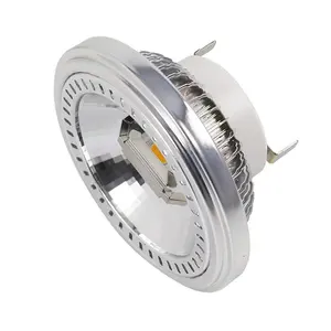 Lampada LED 15W Epistar chip COB AR111 con base G53 GU10 E27