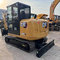 Mini-excavatrice sur chenilles Caterpillar 306E2 d'occasion, 6 tonnes, petite pelle, pompe et vérins hydrauliques CAT d'origine, faible nombre d'heures de fonctionnement