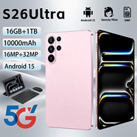 Tablet Pembersih S26 Ultra 11" AMOLED 120Hz 16GB1TB 108MP 8000mAh 5G Daftar Periksa Jadwal Foto Sebelum Sesudah Grosir Anak-anak Lansia