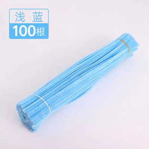 Limpiapipas de Colores para Manualidades Infantiles, Suministros para Hacer Ramos, Material de Felpa, 120 Piezas, Colores Surtidos - Product Image 4