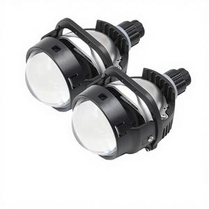 Phare de projecteur LED 50W 8000LM avec ventilateur à roulement à billes, ensemble de phare de remplacement pour Mondeo A3, <span class=keywords><strong>accessoires</strong></span> de voiture 2,5 pouces - Product Image 3