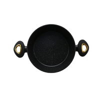 Vente en gros service de casseroles en aluminium avec revêtement de garniture antiadhésive Pot de cuisine anti-adhésif au design classique pour la cuisson à induction