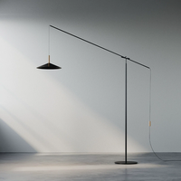 Lampe sur pied LED moderne BIFANG, corps en fer noir, abat-jour en métal pour la décoration de la maison, grand salon, chambre à coucher, bureau, hôtels - E27