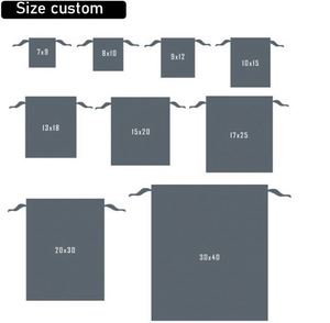 Petit sac cadeau en tissu imprimé avec logo, luxueux, doux, en satin de soie, pour parfum, emballage personnalisé, sac à bijoux avec cordon de serrage - Product Image 6
