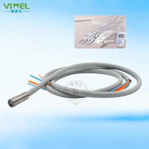 High Quality Stainless <b>Steel</b> Soft <b>Silicone</b> Water Air Hose for Dental Handpiece High & Low Speed with Four-Hole Design - Product Image 5