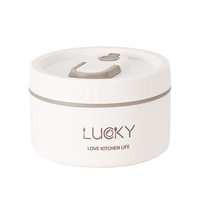 Boîte à lunch isolée personnalisée en acier inoxydable sans BPA Boîte à bento adaptée au micro-ondes pour les écoliers Matière plastique adaptée à la cuisine