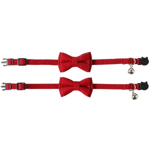 TANPOPO Nuevo Día de San Valentín con Collar de Mascota Rojo Desmontable Pajarita de Gato - Product Image 1