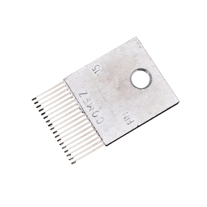 Bloque de aguja de goma de aleación de alta calidad, piezas de placa de aguja, bloques de guía de máquina de ganchillo para máquina de tejer de urdimbre - Product Image 3