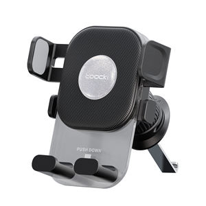 <span class=keywords><strong>Support</strong></span> de téléphone de voiture Toocki Stable Air Vent Rotation à 360 ° <span class=keywords><strong>Support</strong></span> de serrage automatique pour téléphones de 4.7 à 7 pouces pendant la conduite - Product Image 1