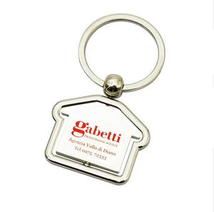 사용자 정의 승화 금속 문자 키 체인 도매 금속 스마트 키 홀더 이름 태그 키 체인 - Product Image 2