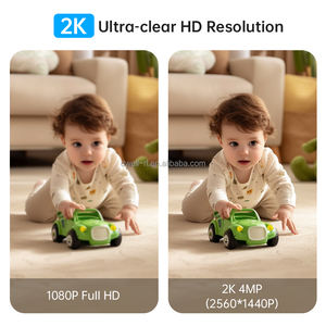 Moniteur <span class=keywords><strong>pour</strong></span> bébé AI Smart avec application gratuite 1080P détection de pleurs alarme de détection de mouvement audio bidirectionnelle push WiFi caméra <span class=keywords><strong>pour</strong></span> bébé - Product Image 6