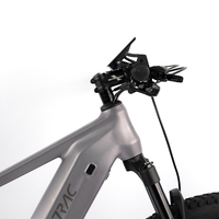 VTT électrique tout-terrain 2026 High-Tech MTB WHEELTOP 29 pouces, cadre rigide, moteur central 500W, batterie lithium 48V 20Ah, 12 vitesses, aluminium
