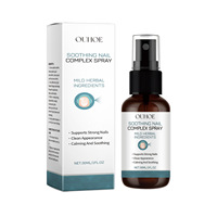 OUHOE Soin des ongles Spray antifongique réparateur Spray de traitement des champignons des ongles à base de plantes naturelles apaisantes 30ml