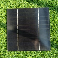 Où est le soleil Panneau en gros photovoltaïque 800ma 5 v Module solaire en verre noir Mini panneau solaire monocristallin 5 v 4w