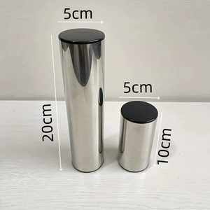 Tubo de acero inoxidable al por mayor para hacer sonido, sonajero cilíndrico portátil, juguete de percusión para el aula de música - Product Image 3
