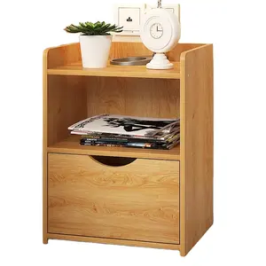 Modern Night Table With Wooden Doors Home Furniture Bedroom Furniture Nightstand With Drawers