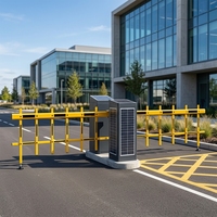 Barrera de Estacionamiento Solar LPR/ALPR con Control Remoto, Barrera de Peaje para Sistemas de Estacionamiento