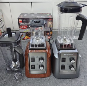 Robot culinaire professionnel Hoffmans HM-2086 4800W avec <span class=keywords><strong>minuteur</strong></span>, bol incassable de 2,2 L, mixeur commercial 2-en-1 avec fonction de broyage à sec et extracteur de jus - Product Image 1