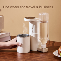 Nouvelle pompe à eau chaude rapide pour bouteille, sans réservoir, bouilloire pliable, mini chauffe-eau instantané intelligent pour les voyages et les affaires